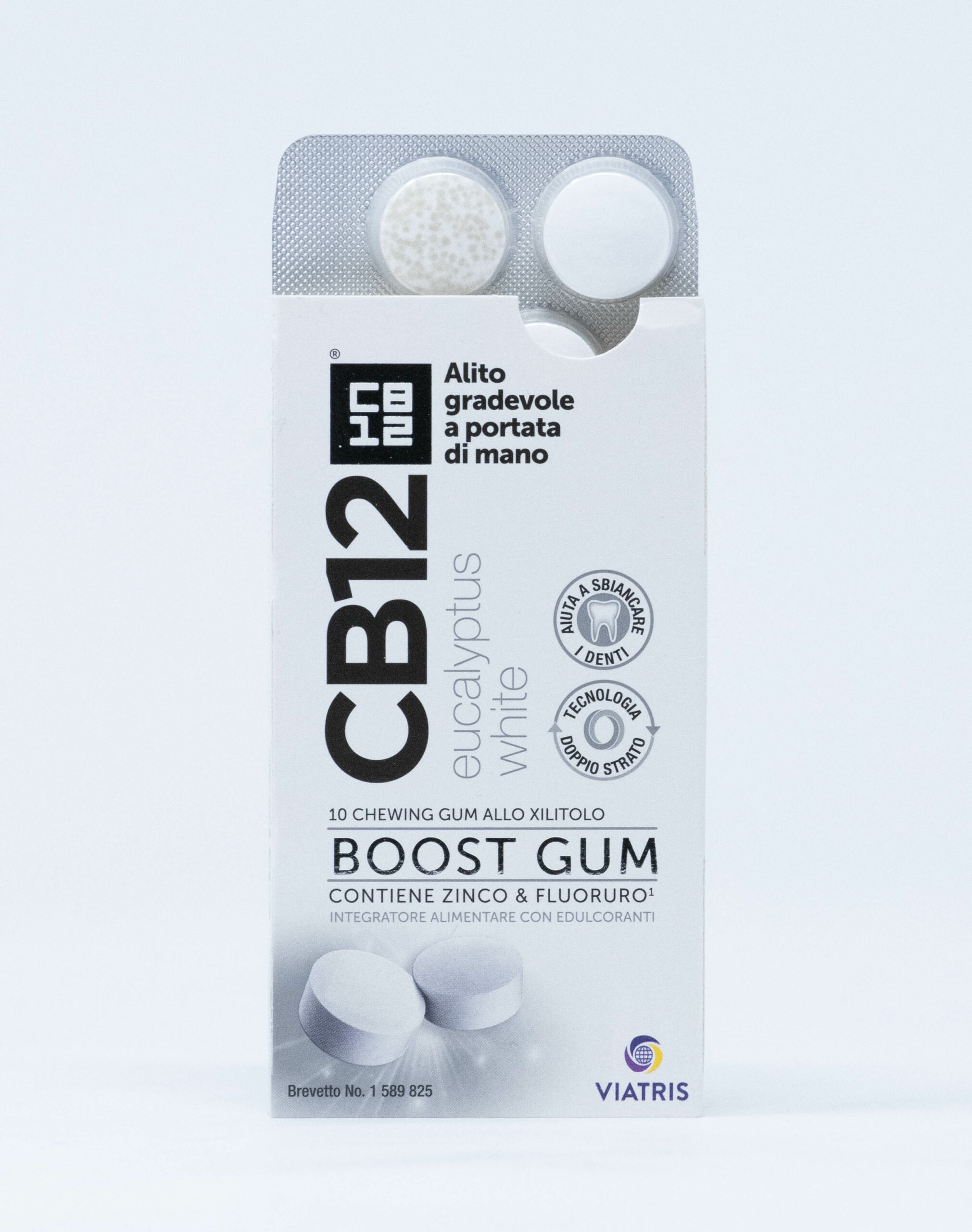 CB12 Boost Gomme da Masticare Eucaliptus White - Sorrisodeciso: il filo  diretto col tuo dentista
