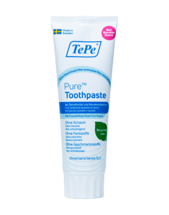 TePe Dentifricio Pure™ non Aromatizzato - 75 ml