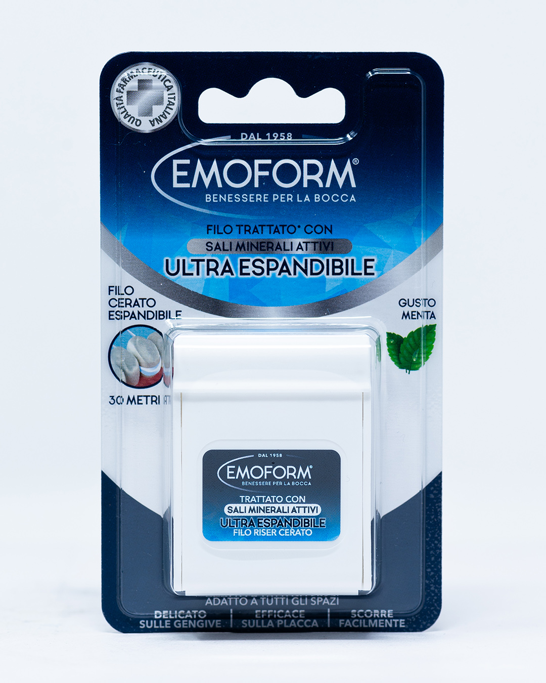 Emoform® Filo Interdentale Riser Ultra Espandibile - 30 mt