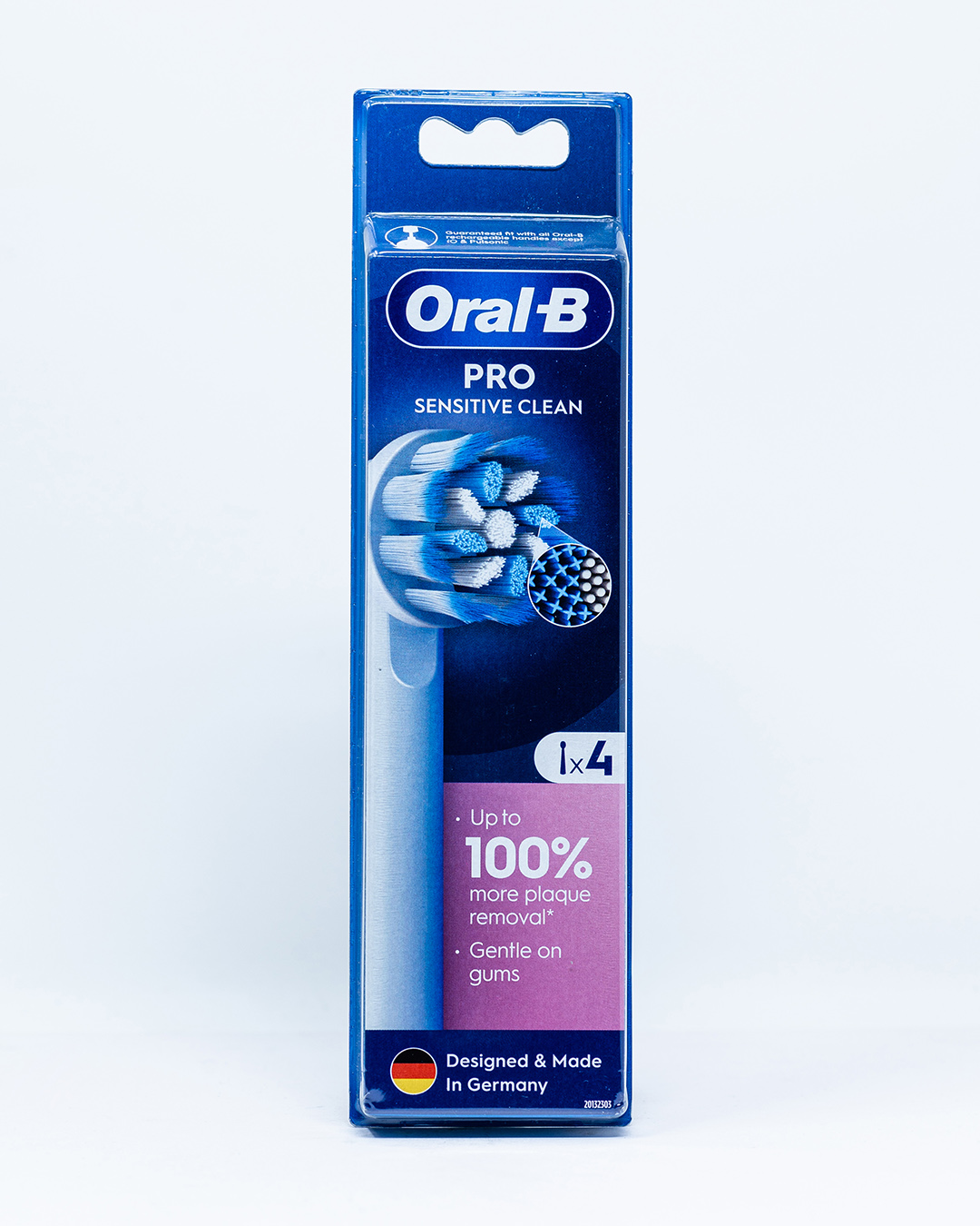 Oral-B Testina di Ricambio PRO Sensitive Clean – 4 pz.