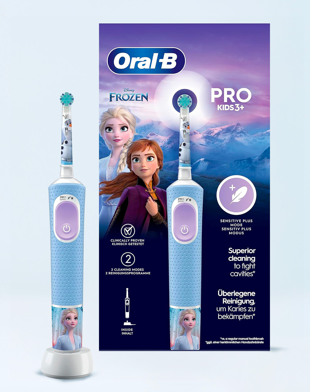 Oral-B Spazzolino Elettrico Ricaricabile Bambini - Frozen