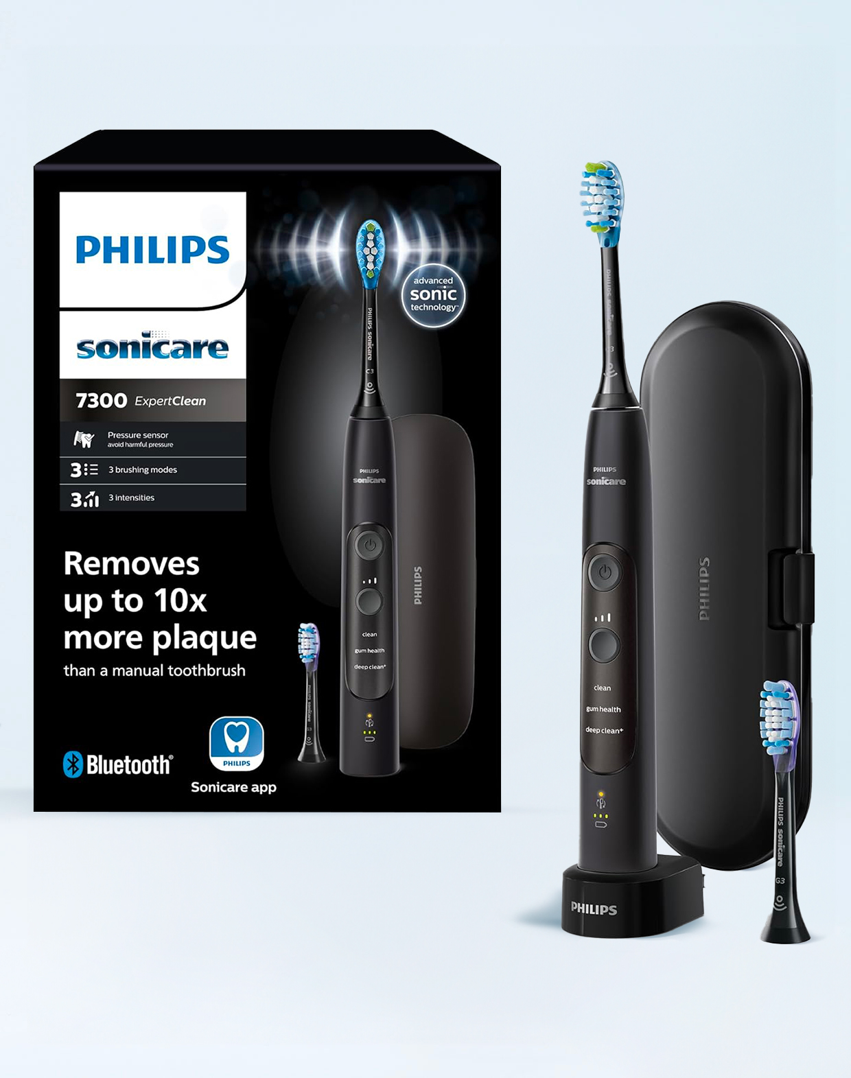 Philips Spazzolino Sonico Sonicare Expertclean 7300