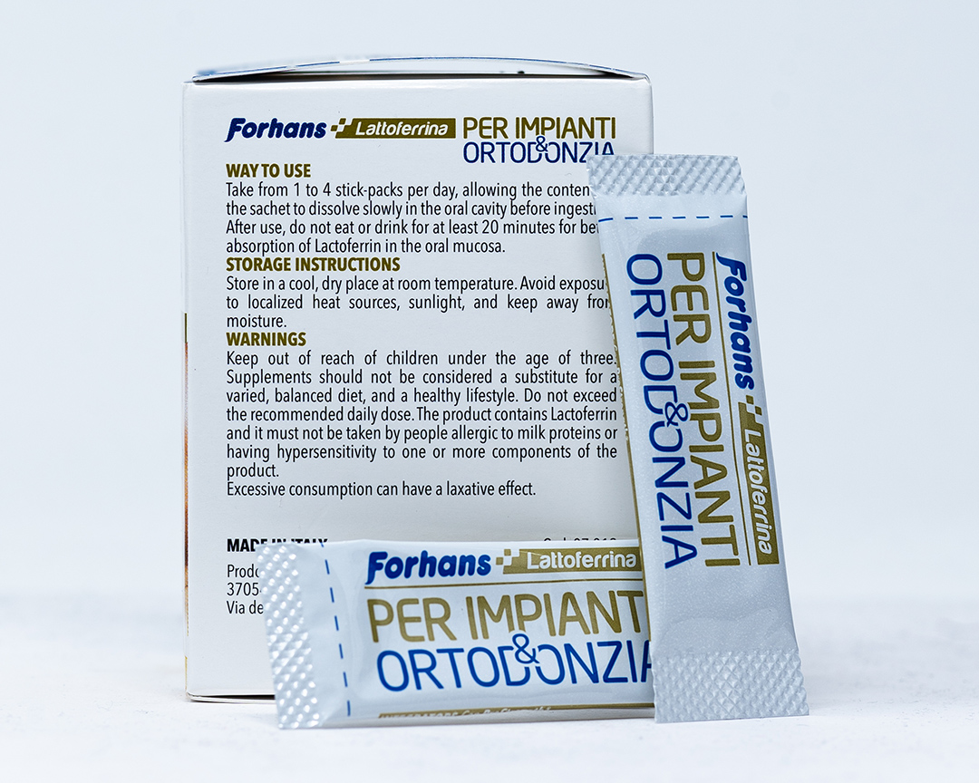 Forhans Integratore Alimentare Per Impianti e Ortodonzia – 30 stick