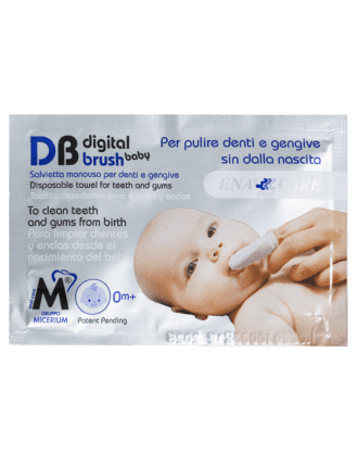 Ena Oral Care Salviette Digital Brush Baby Fisiologica - 5 pz