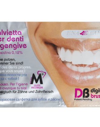 Ena Oral Care Salviette Digital Brush CHX 0,12% - 5 pz