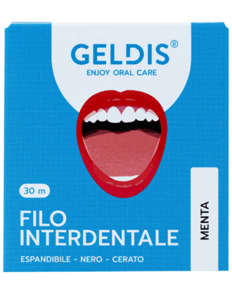 Geldis Filo Interdentale Espandibile alla Menta – 30 mt