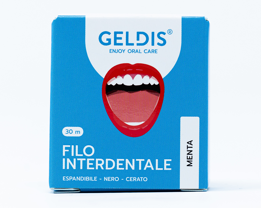 Geldis Filo Interdentale Espandibile alla Menta – 30 mt