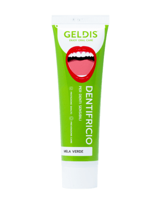 Geldis Dentifricio per Denti Sensibili alla Mela Verde - 100 ml