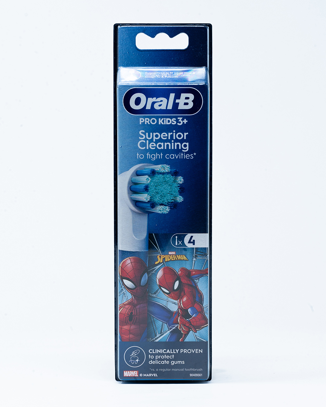 Oral-B Testina di Ricambio Stages Spider Man – 4 pz.